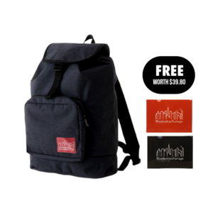 Dakota Backpack - Dark Navy (Free Black & Red Skyline Folders)