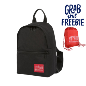 Randall's Island Backpack with drawstring bag